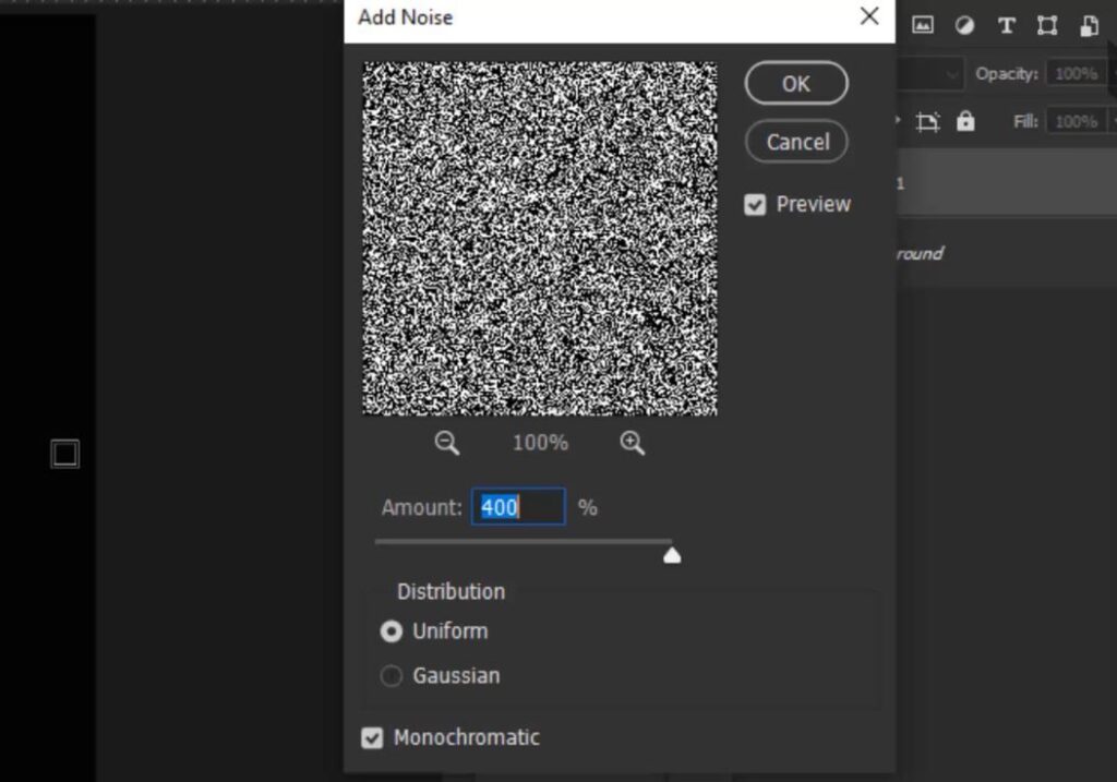 rain effect in photoshop