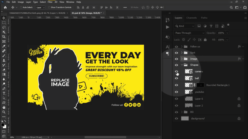 Youtube Thumbnail Templates