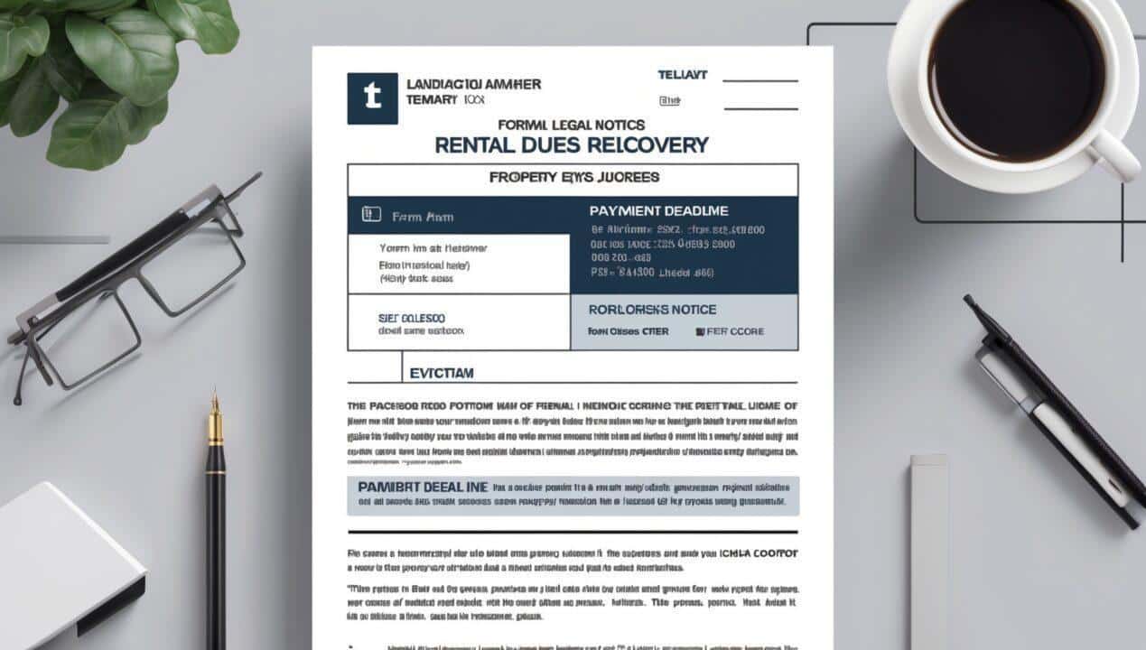 Leonardo Phoenix 10 Create a formal legal notice template for 1