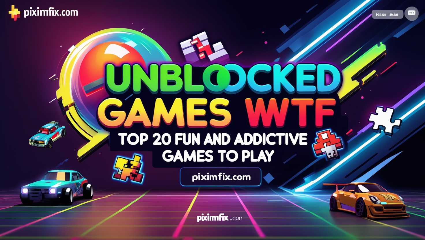 20 Best Unblocked Games WTF | Fun and Addictive Games