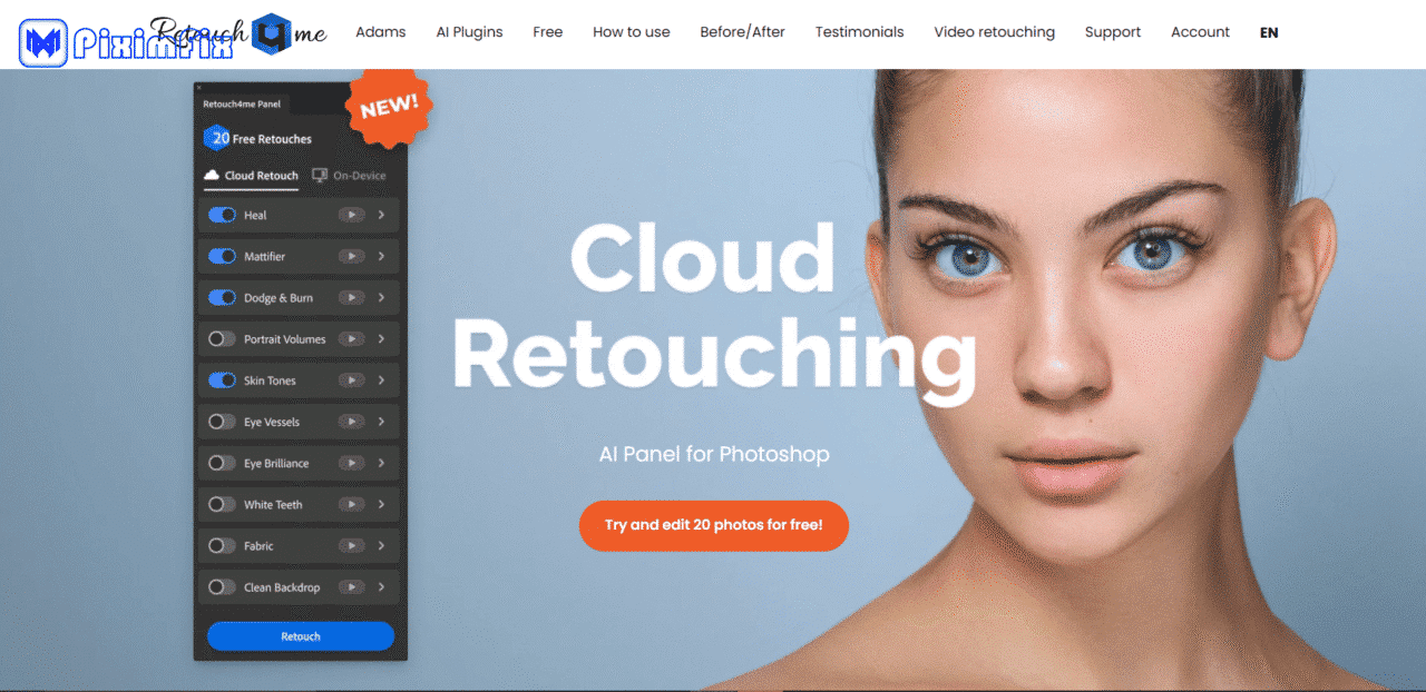 Retouch4me screenshot 1